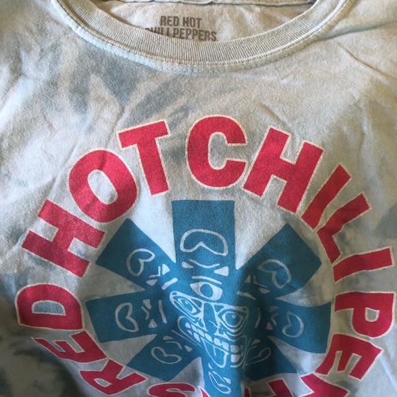Red Hot Chili Peppers RHCP  Tie Dye Rock Official Band  Tee - Picture 2 of 4